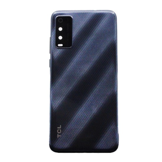 BACK COVER WITH LENS TCL 205/4187D BLACK